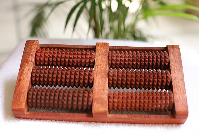 Wooden acupressure Dual massRoller