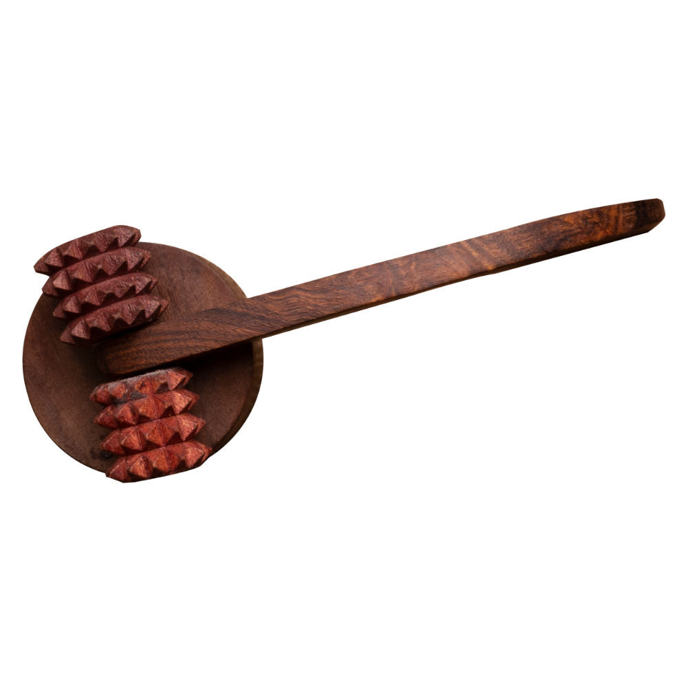 Wooden Roller With Spikes