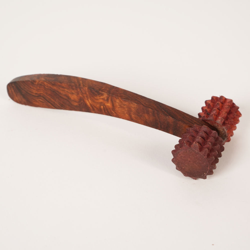 Wooden Roller With Spikes