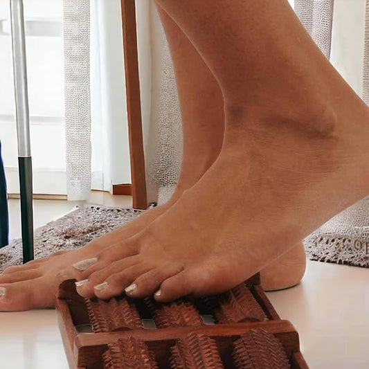 Wooden acupressure Dual massRoller