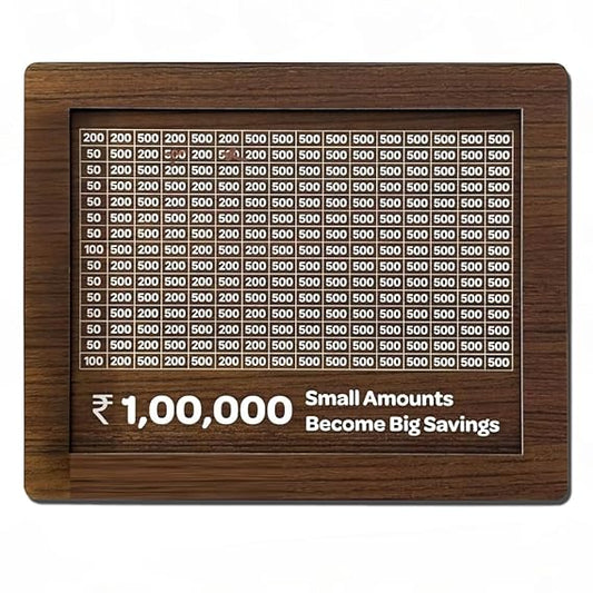 1 Lakh Money Saving Box with Numbers