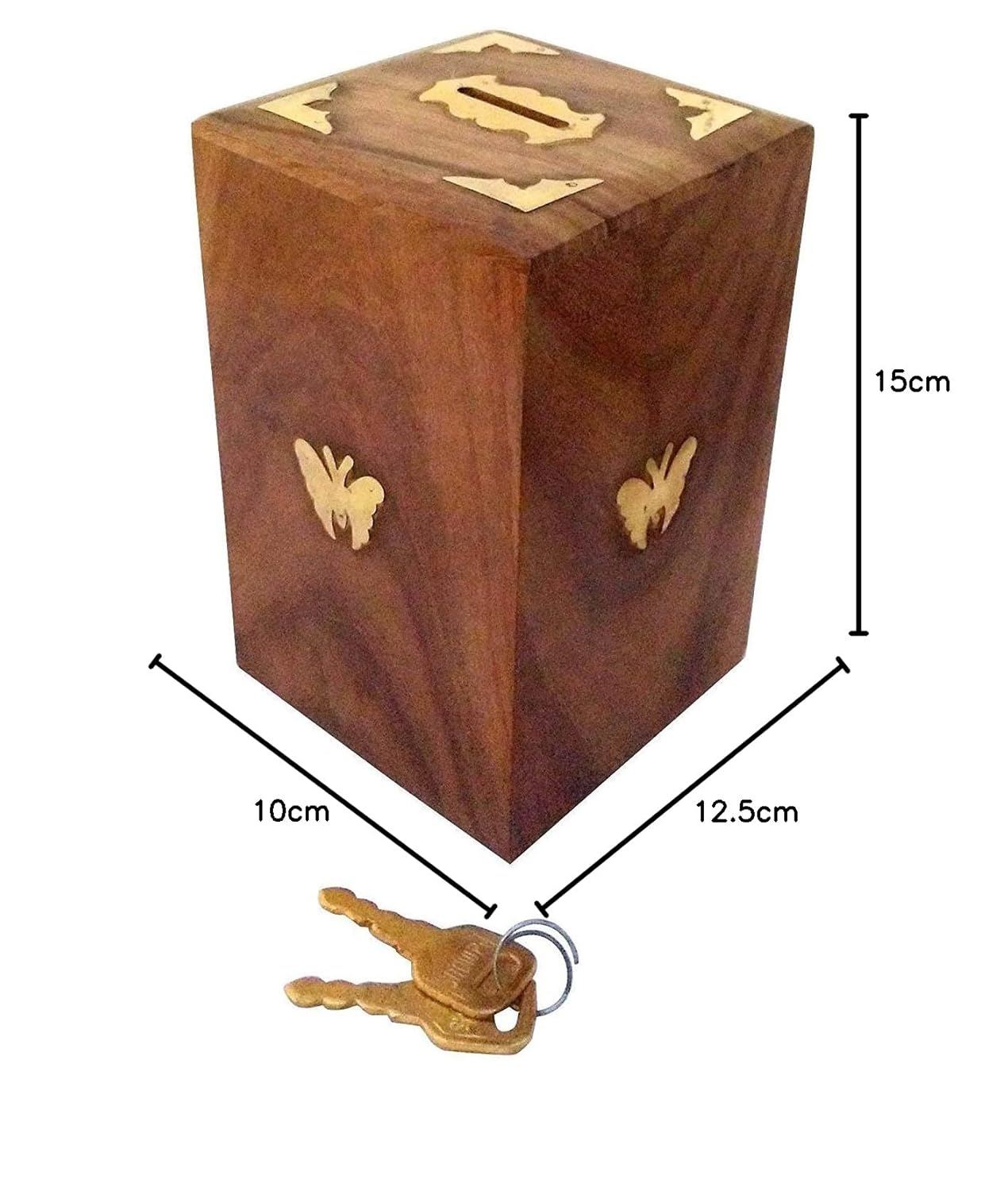 Handicrafted Wooden Piggy Bank