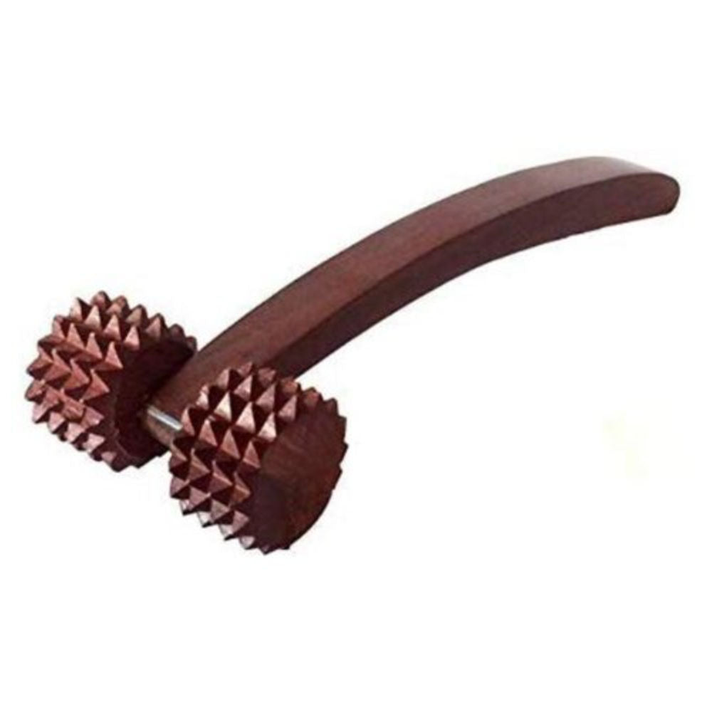 Wooden Roller With Spikes