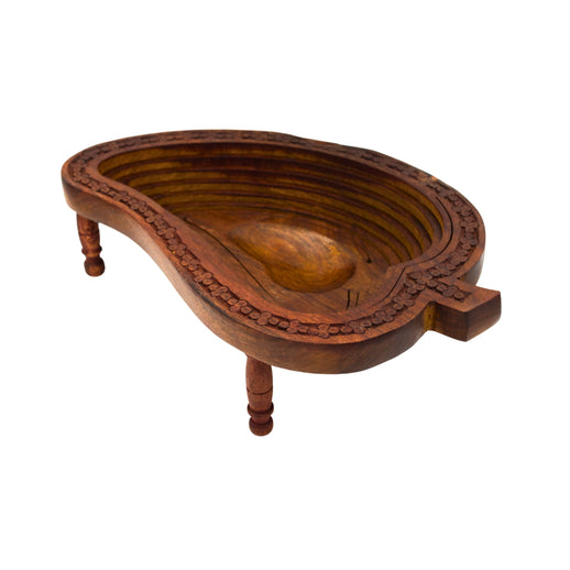 Wooden Mango Shape Tray