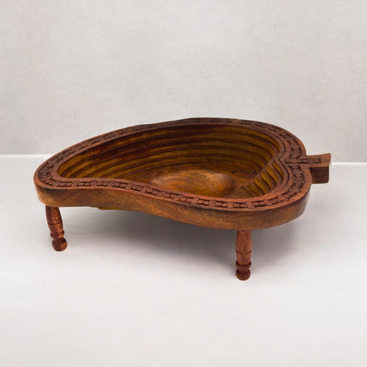 Wooden Mango Shape Tray